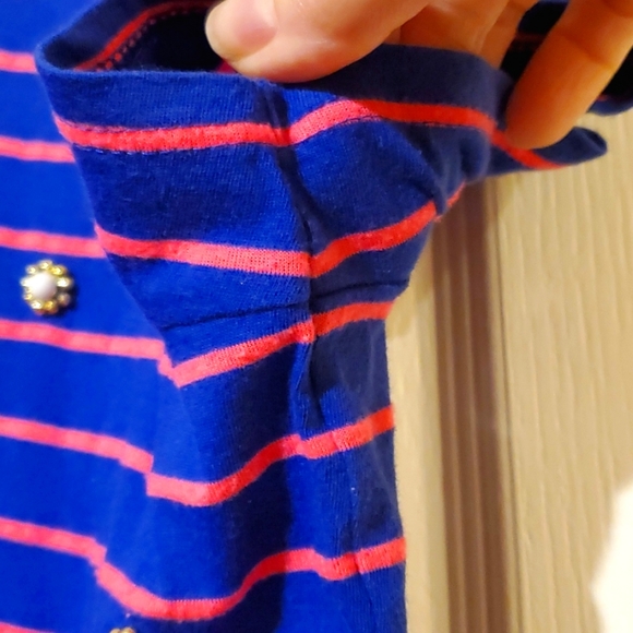 Lilly Pulitzer striped tie front top - Picture 4 of 7